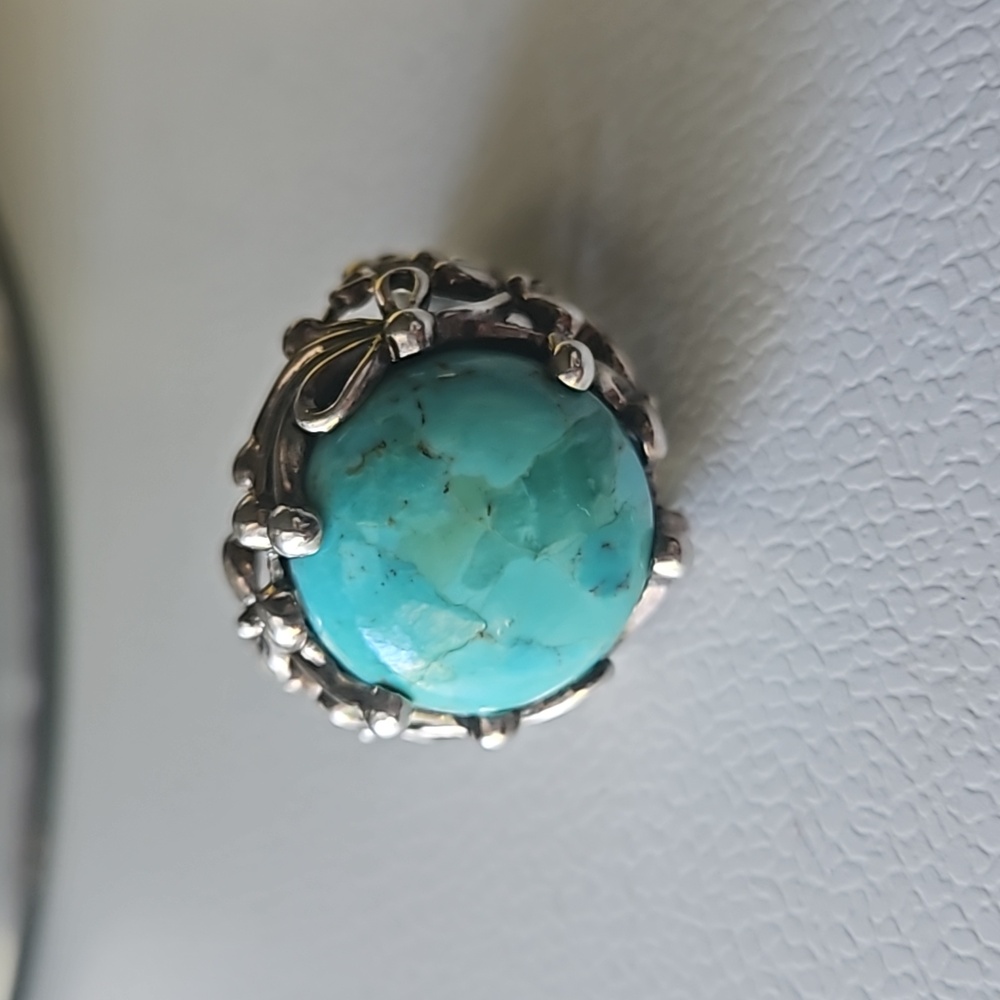 Sally C (SX) Sterling Silver & Turquoise Ring